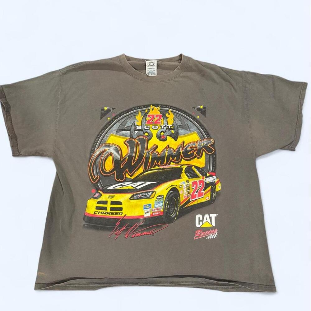 Vintage CAT Racing Scott Wimmer 22 T-Shirt